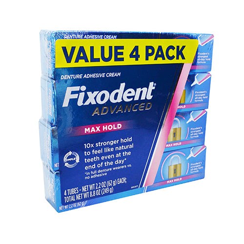 Fixodent Advanced paq 4