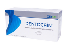 Dectocain Mepivacaina HCI con Epinefrina 2%- Anestésico inyectable