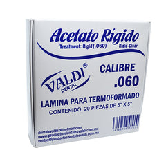 Acetato Rígido.