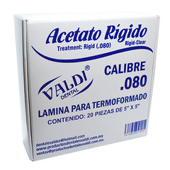 Acetato Rígido.