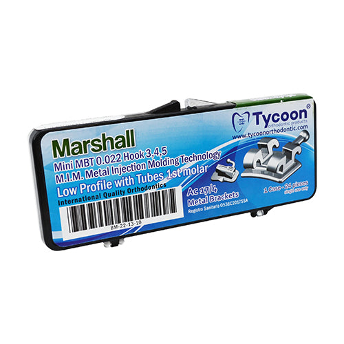 Brackets Mini MBT .022 3,4,5 Tycoon Marshall