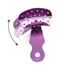 Cucharilla de Aluminio Parcial 1/8 Rosa Jgo c/2pz
