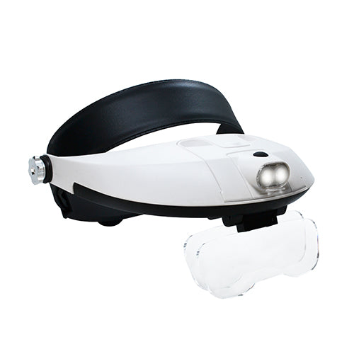 Lupa Visor con Luz Led Obi