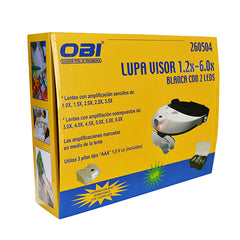 Lupa Visor con Luz Led Obi